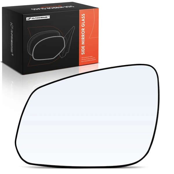 Driver Mirror Glass with Manual Glass Adjust for 2016-2018 Chevrolet Spark