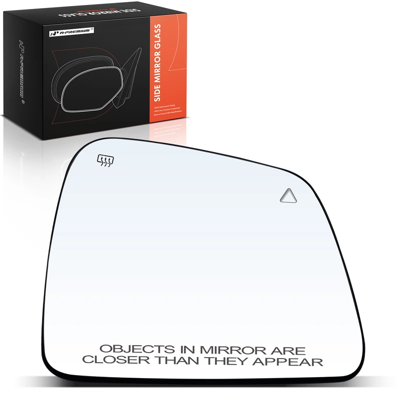 Passenger Mirror Glass with Power Adjust for Jeep Grand Cherokee