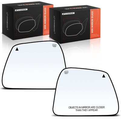2 Pcs Mirror Glass Heated with Blind Spot Detection