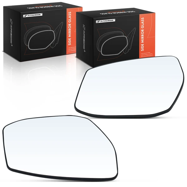 2 Pcs Mirror Glass Non-Heated for 2013-2019 Nissan Sentra