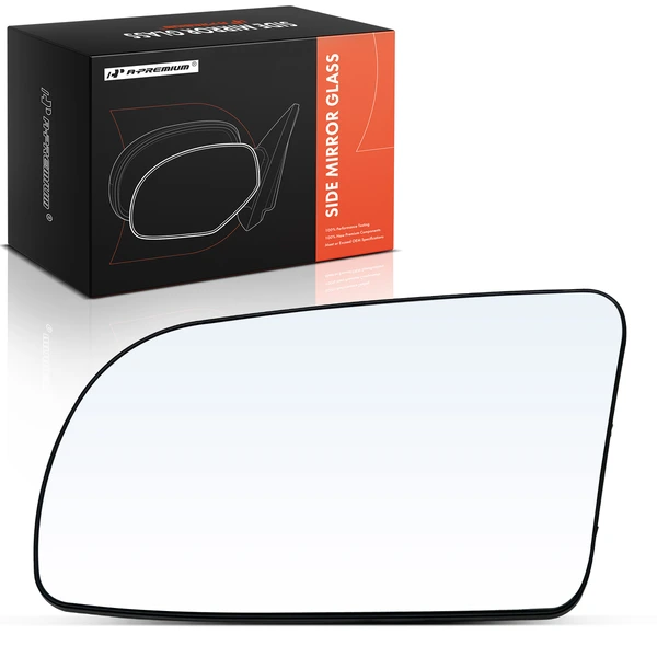 Driver Mirror Glass with Manual Adjust for Nissan Altima 2007-2013