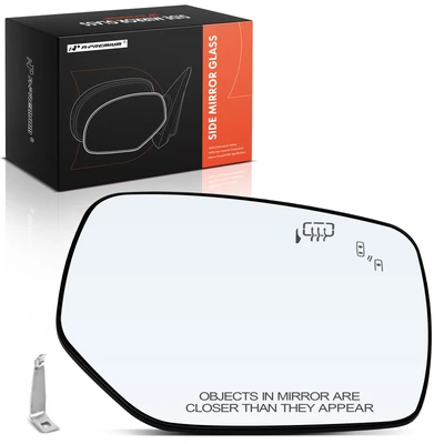 Passenger Mirror Glass with Power Adjust