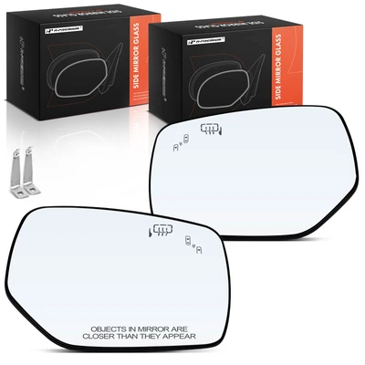 2 Pcs Mirror Glass with Heated & Blind Spot