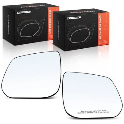 2 Pcs Mirror Glass with Manual Adjust