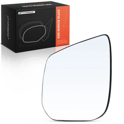 Driver Manual Mirror Glass with Backing Plate
