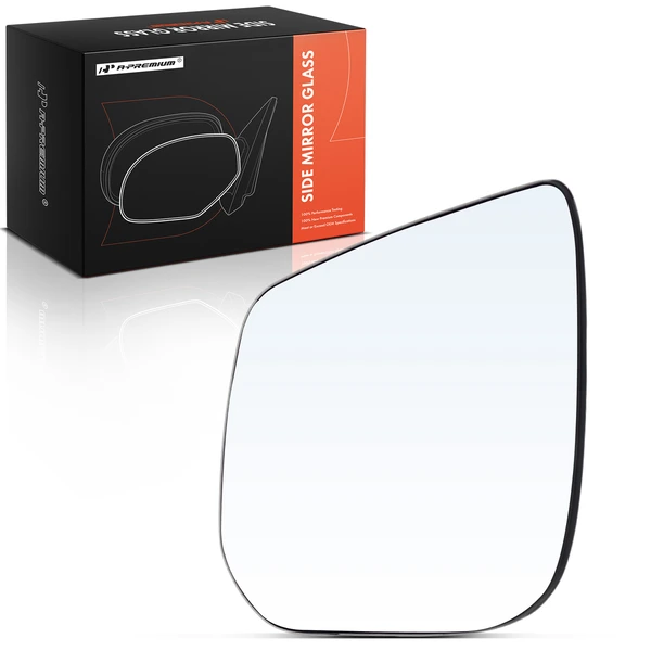 Driver Manual Mirror Glass with Backing Plate for 2015-2022 Chevrolet Colorado