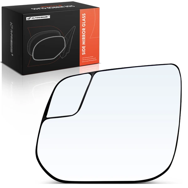 Driver Mirror Glass with Power Adjust for 2015-2022 Chevrolet Colorado