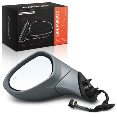 Driver Grey Mirror with Power Glass Adjust