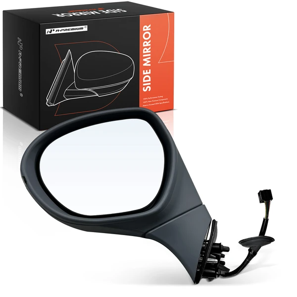 2016-2020 Buick Envision Left Driver Side Mirror, with Heating, Power Adjustment, Manual Folding, Primed Gray A-Premium APMI1593TW