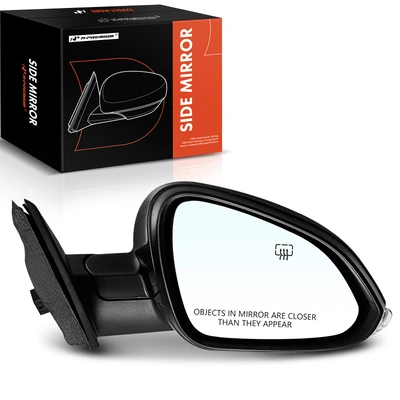 Passenger Black Power Heated Mirror Assembly