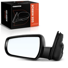 2013-2015 Chevrolet Malibu Left Driver Side Mirror, Powered, with Heated, Smooth Black A-Premium APMI862