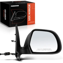 Passenger Black Mirror with Manual Glass Adjust