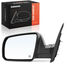 2007-2013 Toyota Tundra Driver Side Mirror Assembly, with Heating, Power Adjustment, Manual Folding, Chrome A-Premium APMI3530