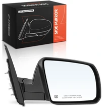 2007-2013 Toyota Tundra Passenger Side Mirror Assembly, with Heating, Power Adjustment, Manual Folding, Chrome A-Premium APMI3531
