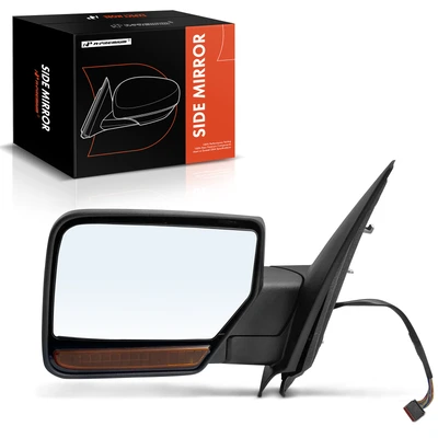 Driver Chrome Mirror with Power Glass Adjust