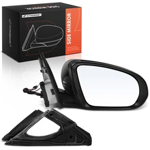 2018-2021 Mercedes-Benz C300 Right Passenger Side Mirror, Powered, with Heated, Smooth Black A-Premium APMI1731TW