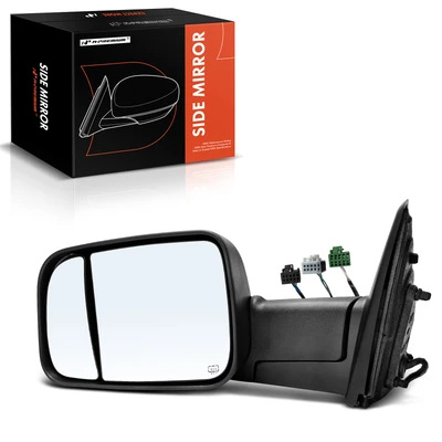 Driver Textured Black Mirror with Power Glass Adjust