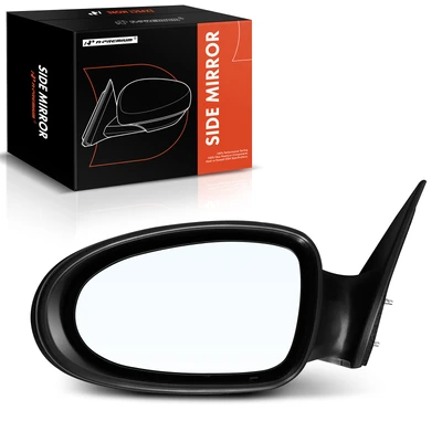 Driver Black Mirror with Manual Glass Adjust