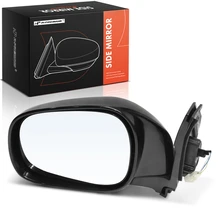 2001-2005 Suzuki Grand Vitara Driver Side Mirror Assembly, Power Adjustment, Non-Folding, Black A-Premium APMI2552TW