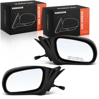 2 Pcs Driver & Passenger Manual Remote Mirror