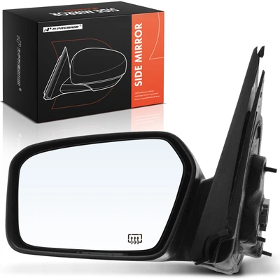Driver Chrome Memory Power Mirror with Heated & Puddle Light