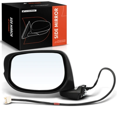 Driver Black Power Non-Heated Mirror