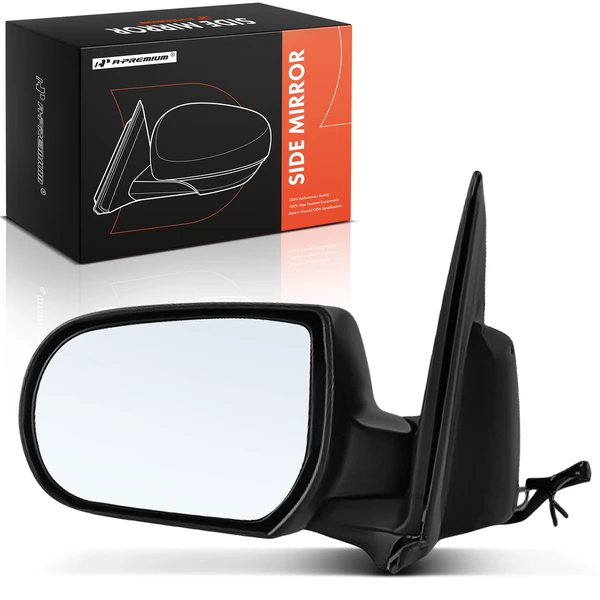 2005-2007 Mercury Mariner Left Driver Side Mirror, Powered, Textured Black A-Premium APMI2567TW