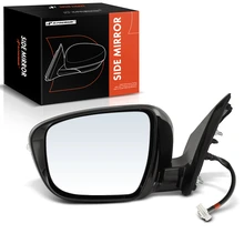 2015-2016 Nissan Murano Left Driver Side Mirror, Powered 2015-2016 Nissan Murano, Black A-Premium APMI339