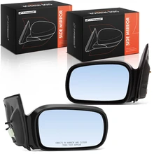 Left & Right Mirror, Manual Adjustment, Textured Black A-Premium APMI3199TW