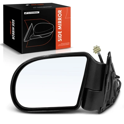Driver Textured Black Mirror with Power Glass Adjust