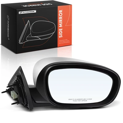 Passenger Chrome Mirror with Power Glass Adjust