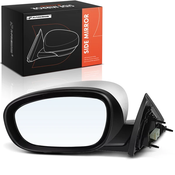 2005-2010 Chrysler 300 Left Driver Side Mirror, Powered, with Heated, Chrome A-Premium APMI1796