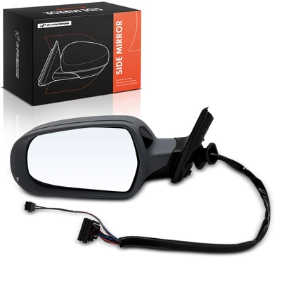 Left Mirror, with Heating, Power Adjustment, Power Folding, Black A-Premium APMI3274TW