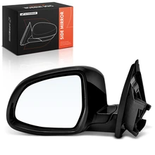 2018-2024 BMW X3 Left Mirror, with Heating, Power Adjustment, Power Folding, Smooth Black A-Premium APMI3275TW
