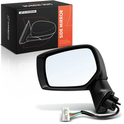 Driver Silver Mirror Assembly Manual Folding