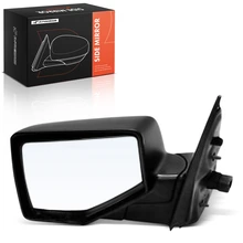 Left Mirror, Power Adjustment, Manual Folding, Textured Black A-Premium APMI3303TW