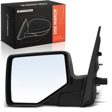 Left Mirror, Power Adjustment, Manual Folding, Black, Silver A-Premium APMI3305TW