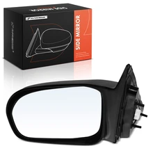 2001-2005 Honda Civic Left Driver Side Mirror, Powered 2001-2005 Honda Civic, Black A-Premium APMI2584TW