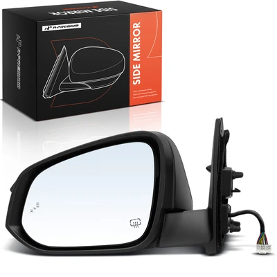 Driver Black Mirror Assembly Manual Folding