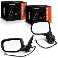 2011-2016 Scion tC Driver & Passenger Mirror, Powered 2011-2016 Scion tC, Gloss Black A-Premium APMI903TW