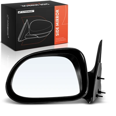 Driver Black Manual Mirror