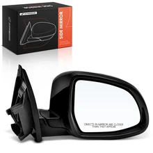 2018-2024 BMW X3 Right Mirror, with Heating, Power Adjustment, Power Folding, Smooth Black A-Premium APMI3342TW