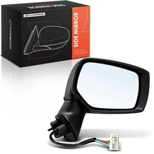Right Mirror, with Heating, Power Adjustment, Manual Folding, Silver A-Premium APMI3347TW