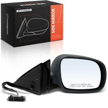 Right Mirror, with Heating, Power Adjustment, Manual Folding, Gray A-Premium APMI3335TW