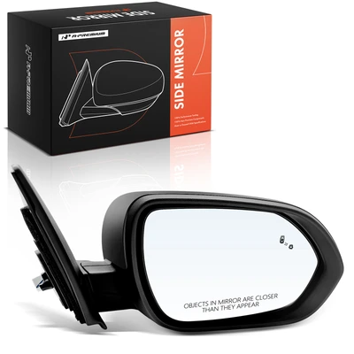 Passenger Power Mirror with Manual Fold Blind Spot Heated
