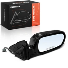 1996-1999 Nissan Maxima Passenger Side Mirror Assembly, Power Adjustment, Manual Folding, Black A-Premium APMI2603TW