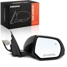 2022-2024 Hyundai Ioniq 5 Passenger Side Mirror Assembly, with Heating, Power Adjustmented, Black A-Premium APMI3368TW