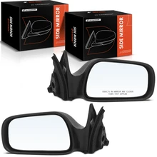 1992-1996 Toyota Camry Driver & Passenger Mirror, Manual 1992-1996 Toyota Camry, Primed Black A-Premium APMI1817