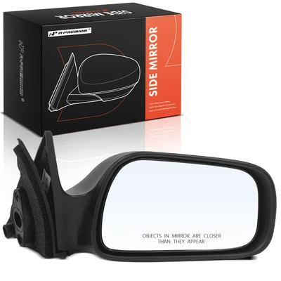 Passenger Black Mirror with Manual Glass Adjust