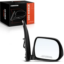 Passenger Black Power Heated Mirror Assembly